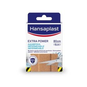 HANSAPLAST Waterproof Adhesive Pads Extra Power 80cm x 6cm 8 Pieces
