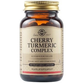 SOLGAR Cherry Turmeric Complex 60 Herbal Capsules