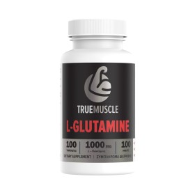 Truemuscle L-Glutamine 1000mg για την Αποκατάσταση των Μυών 100 Ταμπλέτες
