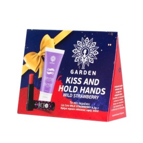 GARDEN Promo Kiss and Hold Hands Wild Strawberry Lip Care Strawberry 5,2g & Hand Cream 30ml