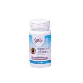Smile Magnesium Liposomal Μαγνήσιο σε Λιποσωμιακή Μορφή 30 Κάψουλες Smile Magnesium Liposomal Μαγνήσιο σε Λιποσωμιακή Μορφή 30 Κάψουλες