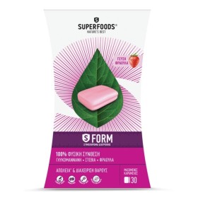 SUPERFOODS S Form Weight Loss & Management Strawberry Flavor 30 Chewy Candies