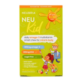 Neubria Neu Kid Advance Mind & Body Multivitamin & Omega-3 Παιδικές Πολυβιταμίνες & Ωμέγα 3 30 Μαλακά Ζελεδάκια