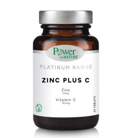 Power Health Platinum Zinc Plus C 30 Ταμπλέτες Power Health Platinum Zinc Plus C 30 Ταμπλέτες