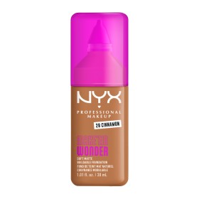 Nyx Professional Makeup Makeem Wonder Soft Matte Buildable Foundation Ενυδατικό & Απαλό Μάτ Μέικ-απ 28 Cinnamon 30ml