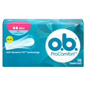OB ProComfort Mini Tampons 16 Pieces
