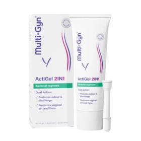 Multi-Gyn Actigel 2in1 Διπλή Δράση για Βακτηριακή Κολπιτίδα 50ml Multi-Gyn Actigel 2in1 Διπλή Δράση για Βακτηριακή Κολπιτίδα 50ml