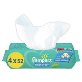 PAMPERS Fresh Clean Baby Wipes 208 Pieces [OFFER 2+2 GIFT]