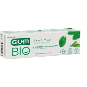 GUM 7020 Bio Fresh Mint Οδοντόκρεμα Οργανική με Αλόη 75ml