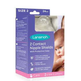 Lansinoh Contact Nipple Shields Ψευδοθηλές 24mm 2 Τεμάχια Lansinoh Contact Nipple Shields Ψευδοθηλές 24mm 2 Τεμάχια