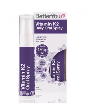 Better You Vitamin K2 Daily Oral Spray Βιταμίνη K2 σε Σπρέι 25ml Better You Vitamin K2 Daily Oral Spray Βιταμίνη K2 σε Σπρέι 25ml