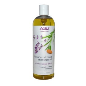 Now Lavender Almond Massage Oil Χαλαρωτικό Έλαιο για Μασάζ 473ml