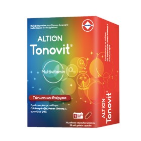 Altion Tonovit Multivitamin για Ενέργεια & Τόνωση 30 Μαλακές Κάψουλες