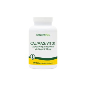 NATURES PLUS Calcium & Magnesium & Vitamin D3 90 Tablets