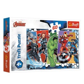 TREFL Marvel Avengers Invincible Παιδικό Puzzle για 4+ Ετών 60 Κομμάτια