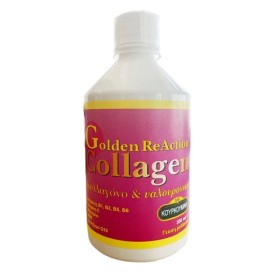 Medichrom Collagen Golden Reaction με Κολλαγόνο & Υαλουρονικό με Γεύση Ροδάκινο 500ml