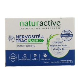 NATURACTIVE Nervousness & Trac Flash for Anxiety 6 Dispersible Tablets