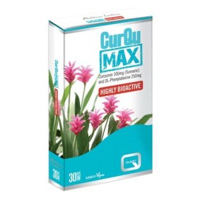 QUEST CurQu Max Highly Bioactive Joint Health Supplement 30 Tablets