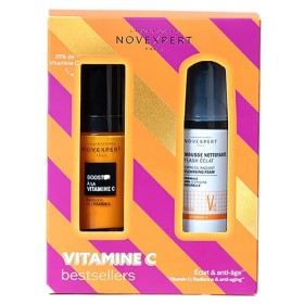 Novexpret Promo Ορός Booster με Βιταμίνη C 30ml & Flash Radiance Cleansing Foam Αφρός Καθαρισμού 40ml