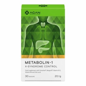 Agan Metabolin-1 για την Πρόληψη & Αντιμετώπιση του Μεταβολικού Συνδρόμου 60 φυτικές Κάψουλες
