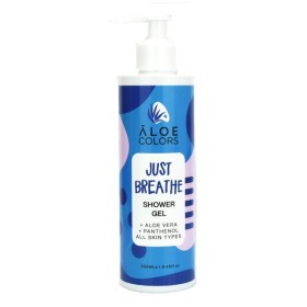 ALOE COLORS Just Breathe Shower Gel Αφρόλουτρο για Όλη την Οικογένεια 250ml