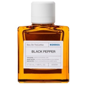 Korres Black Pepper Eau De Toilette Ανδρικό Άρωμα 50ml Korres Black Pepper Eau De Toilette Ανδρικό Άρωμα 50ml