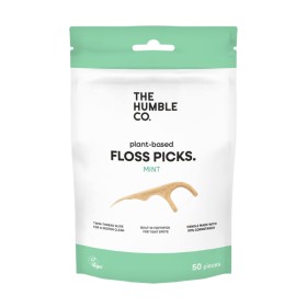 The Humble Co Dental Floss Picks Μεσοδόντια 2 σε 1 50 Τεμάχια The Humble Co Dental Floss Picks Μεσοδόντια 2 σε 1 50 Τεμάχια
