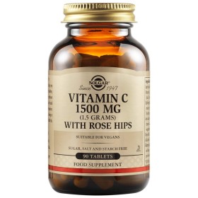Solgar Vitamin C 1500mg With Rose Hips 90 Ταμπλέτες