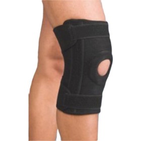ANATOMIC HELP Knee Pad with Spiral Plates 0556 Black One Size