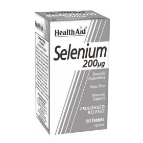 Health Aid Selenium 200μg Συμπλήρωμα Διατροφής με Σελήνιο 60 Ταμπλέτες