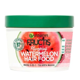 GARNIER Fructis Hair Mask with Watermelon Μάσκα Μαλλιών 3 σε 1 με Καρπούζι για Όγκο στα Λεπτά Μαλλιά 390ml