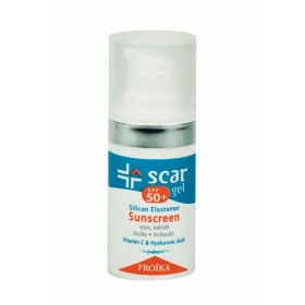 Froika Scar Gel Αντηλιακή Κρέμα Spf50+ για Ουλές & Εγκαύματα 15ml