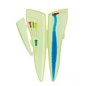 Curaprox Cps 457 Pocket Set Μεσοδόντια Βουρτσάκια με Βάση 1 Τεμάχιο & 5 Ανταλλακτικά