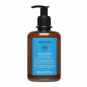 Apivita Mild Hand Wash Απαλό Καθαριστικό για Χέρια με Γκρέϊπφρουτ & Πρόπολη 300ml Apivita Mild Hand Wash Απαλό Καθαριστικό για Χέρια με Γκρέϊπφρουτ & Πρόπολη 300ml