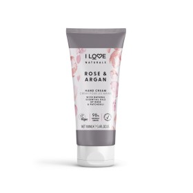 I LOVE Naturals Hand Cream Kρέμα Χεριών Rose & Argan 100ml