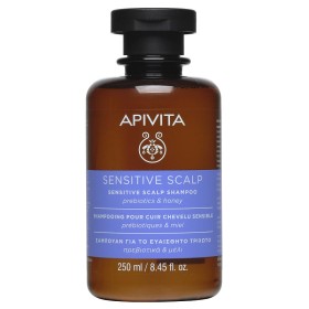 APIVITA Sensitive Scalp Shampoo for Sensitive Scalp with Prebiotics & Honey 250ml