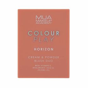Mua Colour Play Cream & Powder Blush Duo Ρουζ Horizon 6.2g Mua Colour Play Cream & Powder Blush Duo Ρουζ Horizon 6.2g