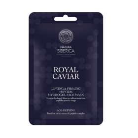 Natura Siberica Royal Caviar Hydrogel Μάσκα με Σύμπλεγμα Πεπτιδίων για Ενίσχυση της Σφριγηλότητας 1 Τεμάχιο