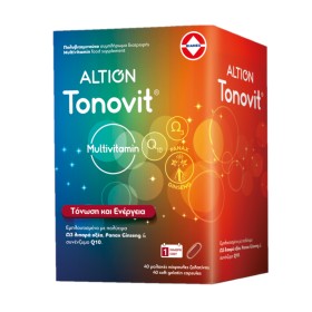 Altion Tonovit Πολυβιταμινούχο Συμπλήρωμα Διατροφής 40 Κάψουλες Altion Tonovit Πολυβιταμινούχο Συμπλήρωμα Διατροφής 40 Κάψουλες