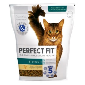 PERFECT FIT Sterile 1+ Ξηρά Τροφή για Ενήλικες Στειρωμένες Γάτες με Κοτόπυλο 750g