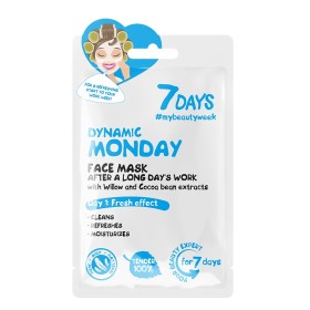 7days Mb Dynamic Monday Sheet Mask Μάσκα Προσώπου με Ιτιά & Κακάο 28g