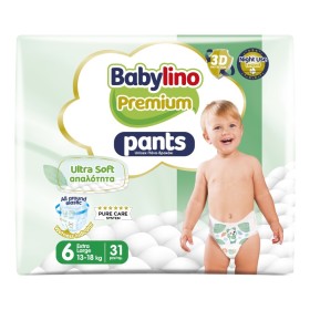 Babylino Premium Pants No6 Πάνα-Βρακάκι 13-18kg 31 Τεμάχια