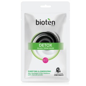 Bioten Black Tissue Mask Detox Υφασμάτινη Μάσκα Ενυδάτωσης με Πούδρα Άνθρακα 20ml Bioten Black Tissue Mask Detox Υφασμάτινη Μάσκα Ενυδάτωσης με Πούδρα Άνθρακα 20ml