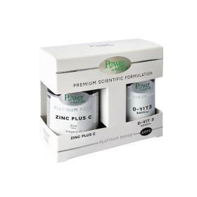 POWER HEALTH Set Platinum Range Zinc Plus C 30 Δισκία & Δώρο D-Vit 3 2000iu 20 Δισκία