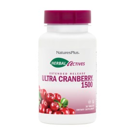 Natures Plus Ultra Cranberry 1500mg Συμπλήρωμα Ενίσχυσης του Ουροποιητικού Συστήματος 30 Ταμπλέτες