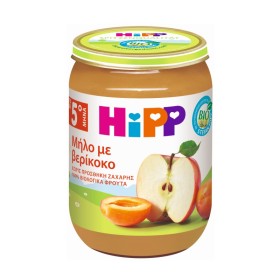 Hipp Bρεφική Φρουτόκρεμα Μήλο με Βερίκοκο από τον 5o Μήνα 190g