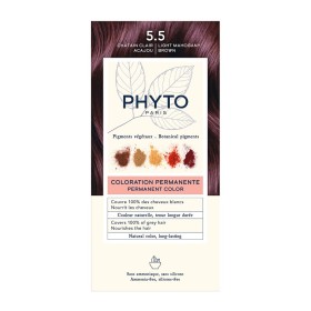 Phyto Paris Coloration Φυτική Βαφή Μαλλιών 5.5 Ανοιχτό Καστανό Μαονί 50ml