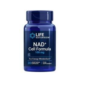 LIFE EXTENSION Nad+ Cell Formula 100mg 30 Capsules