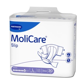 Hartmann MoliCare Flash Slip Super Plus Πάνες Ακράτειας Νύχτας Large (120-150cm) 8 Σταγόνων 30 Τεμάχια
