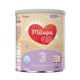 Milupa 3 Γάλα για Νήπια από 1+ Ετών 400g Milupa 3 Γάλα για Νήπια από 1+ Ετών 400g